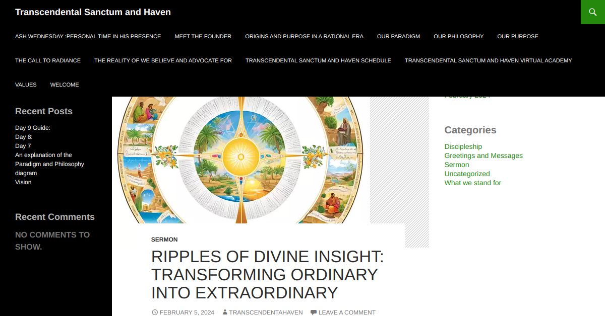 Ripples of Divine Insight Transforming ordinary into extraordinary(02)